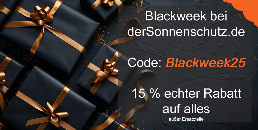 Blackweek - Black Week 25 - Gutscheincode Blackweek25 nutzen und 15% auf alles sparen.