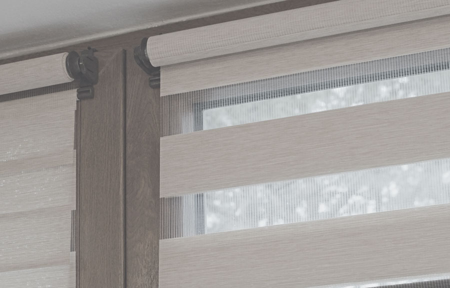 Doppel Rollo Klemmfix