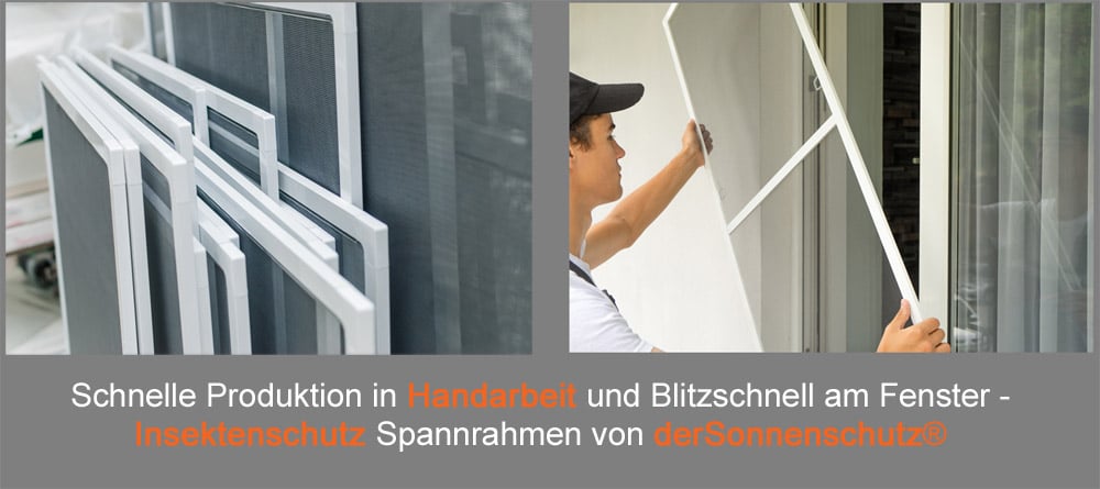 Fliegengitter Spannrahmen - in wenigen Schritten zum Easy Insektenschutz