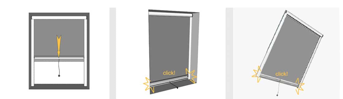 Komfortable Bedienung mittels Spezialisierung Klick Klack System.
