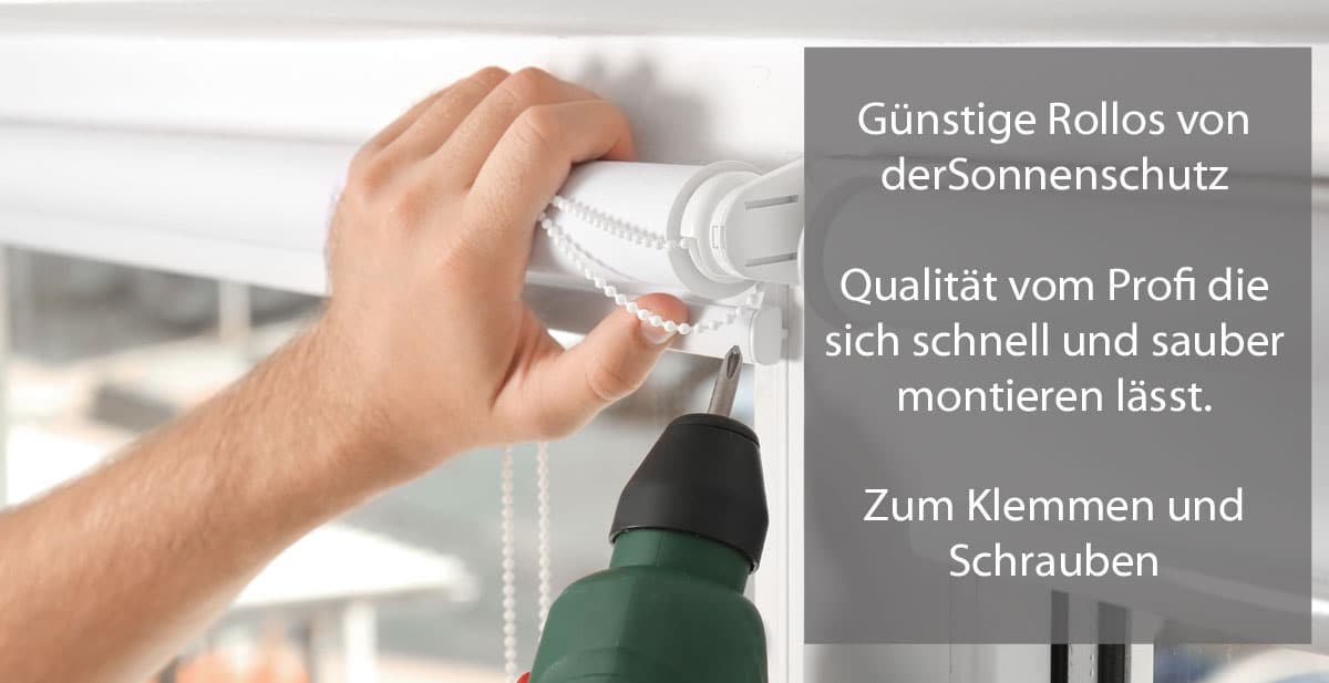 Rollo günstig bei dersonnenschutz kaufen und Qualität spüren.