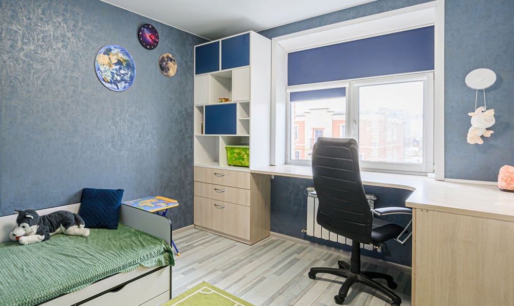 Verdunkelungsrollo für Kinder und Jugendzimmer