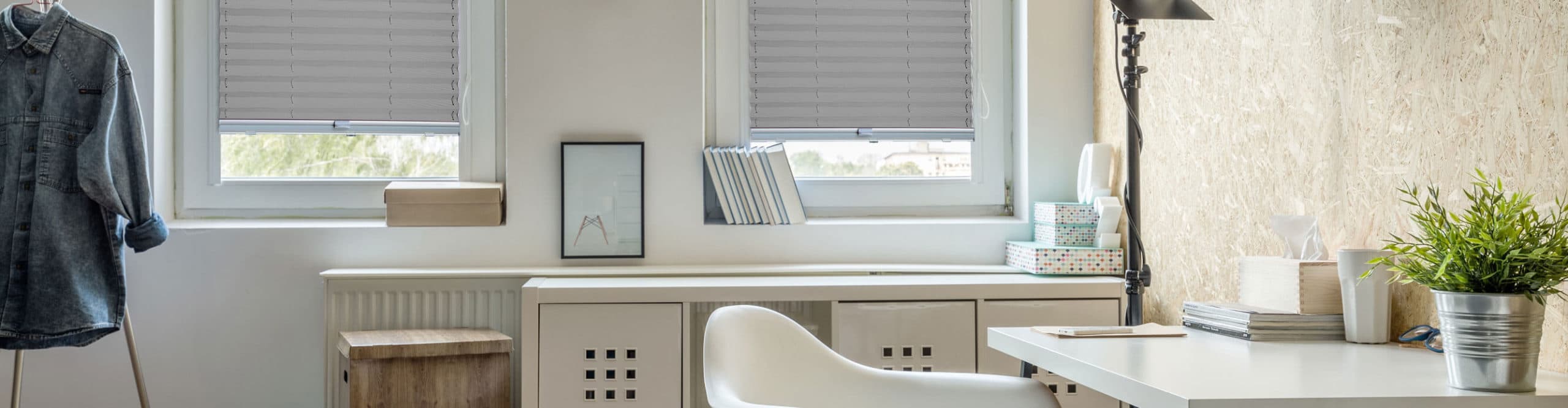 Plissee in der Farbe Grau für die Gestaltung Ihrer Wohnträume