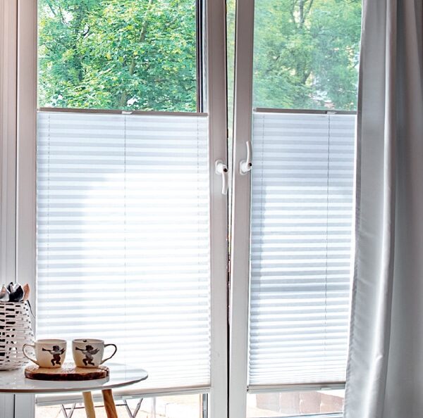 Plissee-mit-Griffbedienung