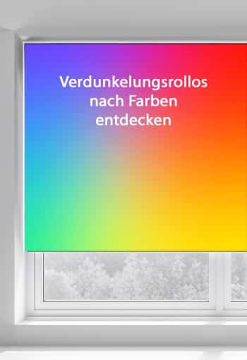 Verdunkelungsrollo Farbübersicht