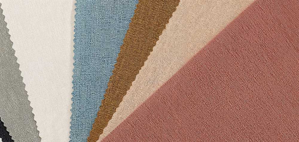 Sonnenschutzlamellen Stoffmuster kostenlos und schnell bestellen